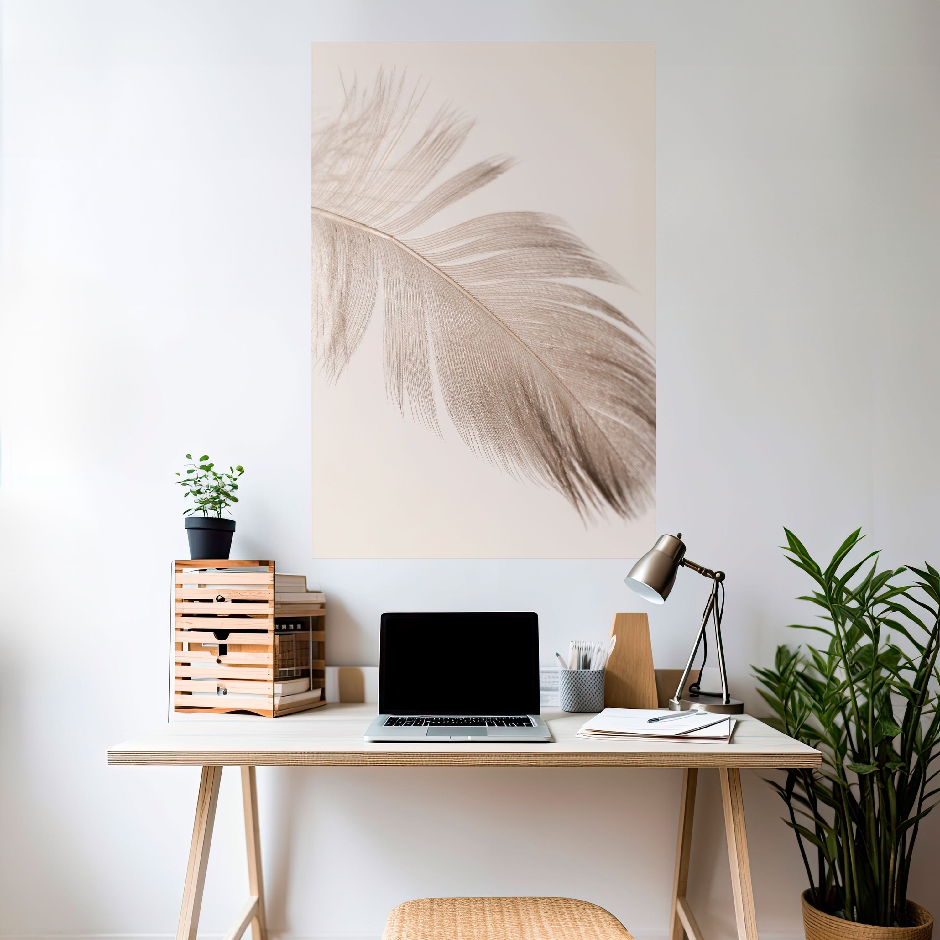 GRACEFULNESS PRECISION Vertikales Poster zum Abziehen und Aufkleben