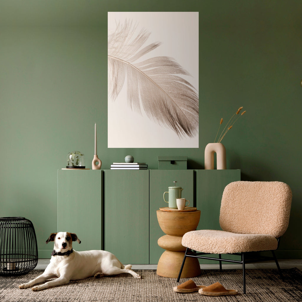 GRACEFULNESS PRECISION Vertikales Poster zum Abziehen und Aufkleben