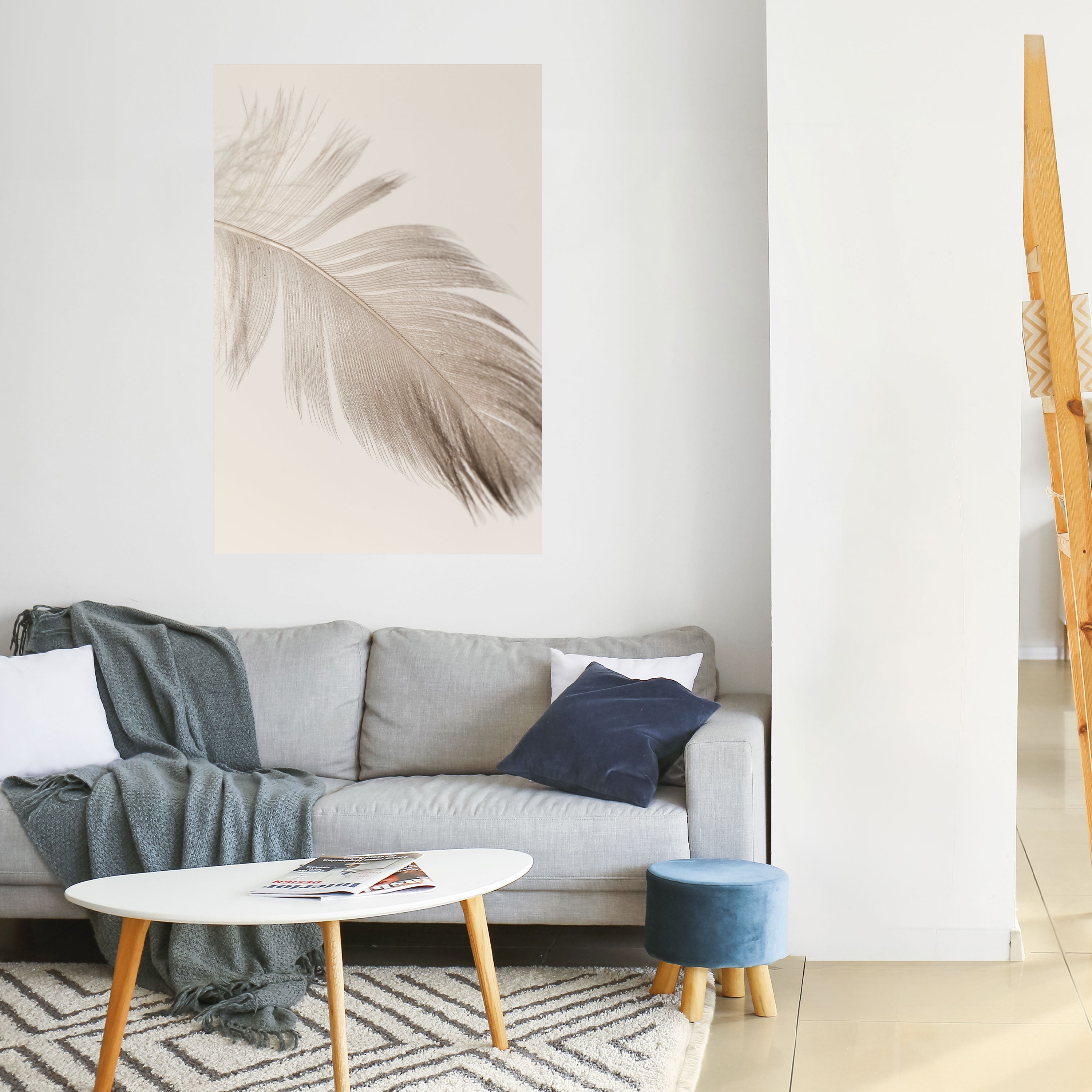 GRACEFULNESS PRECISION Vertikales Poster zum Abziehen und Aufkleben