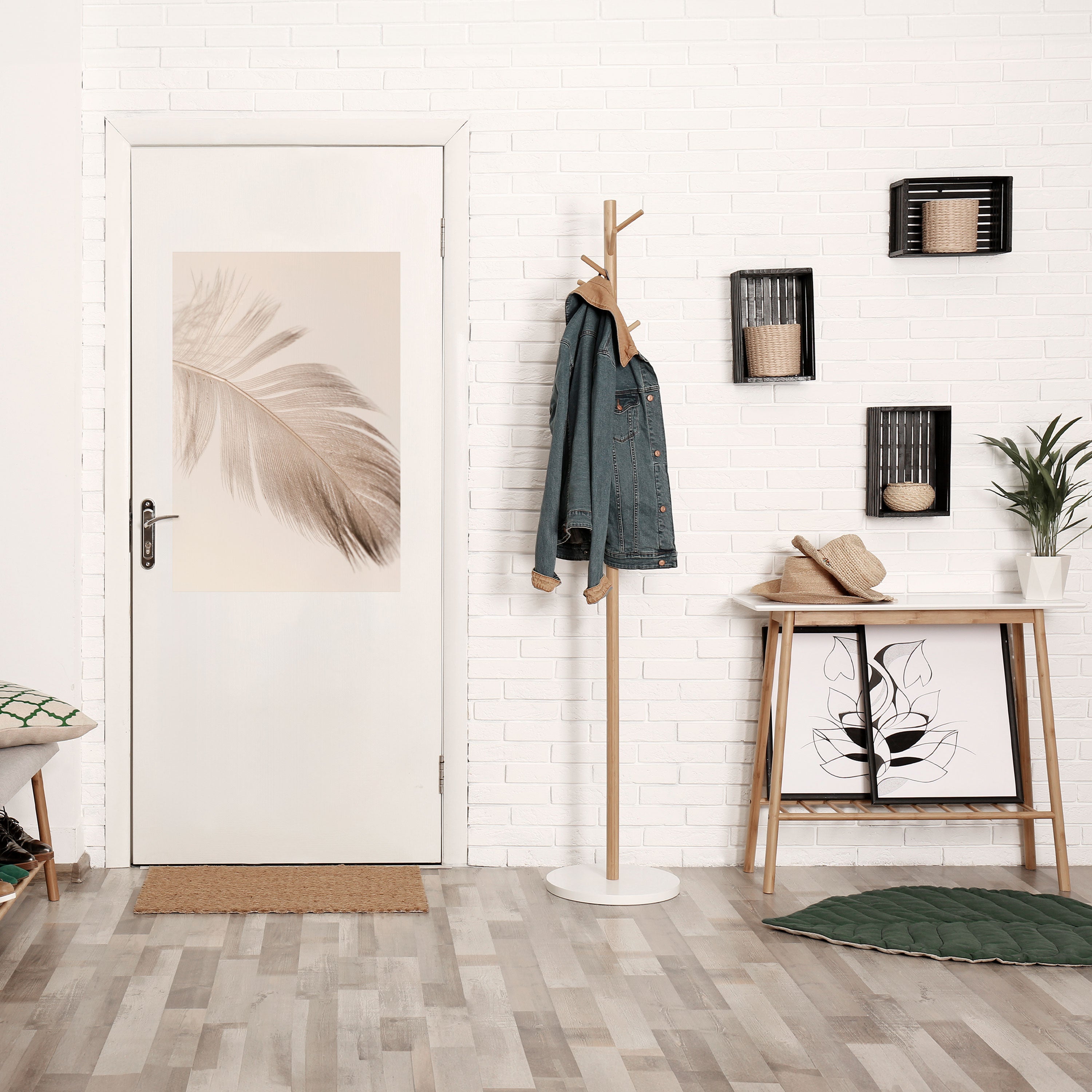 GRACEFULNESS PRECISION Vertikales Poster zum Abziehen und Aufkleben