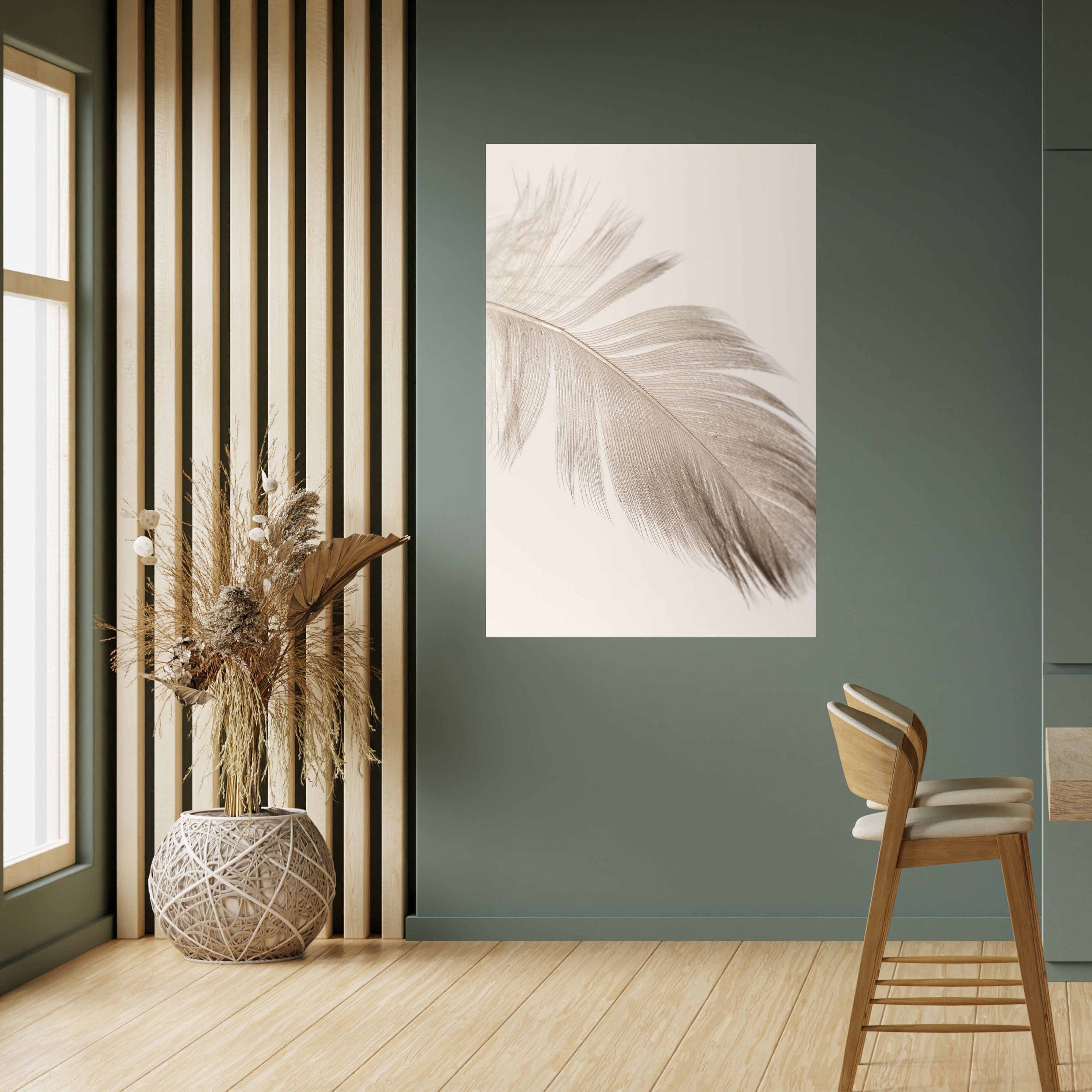 GRACEFULNESS PRECISION Vertikales Poster zum Abziehen und Aufkleben
