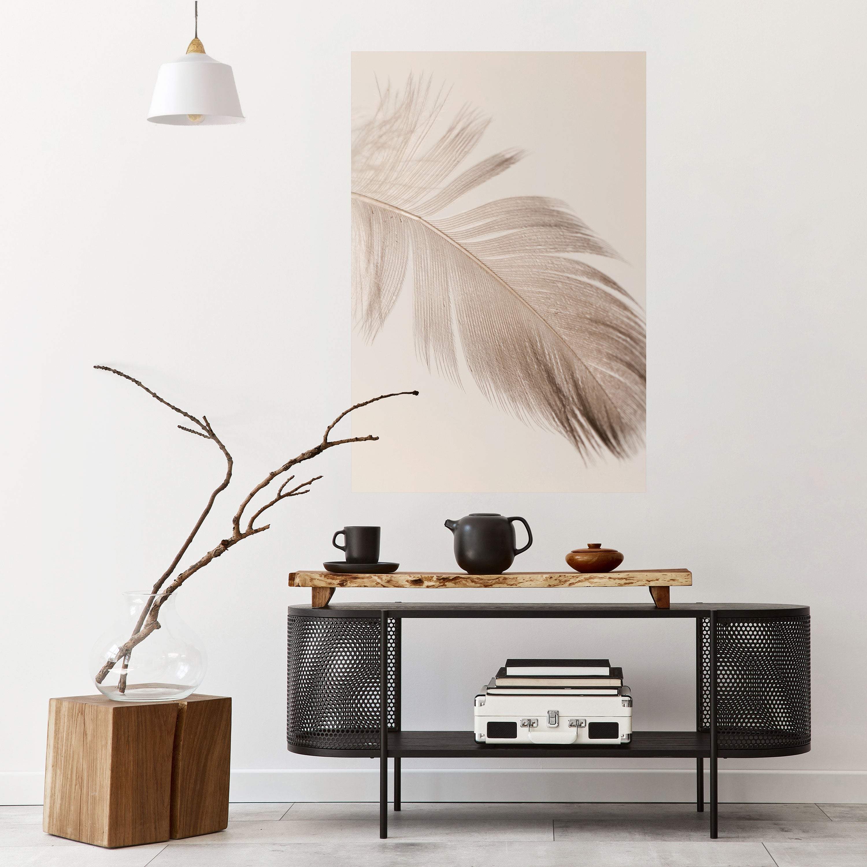 GRACEFULNESS PRECISION Vertikales Poster zum Abziehen und Aufkleben