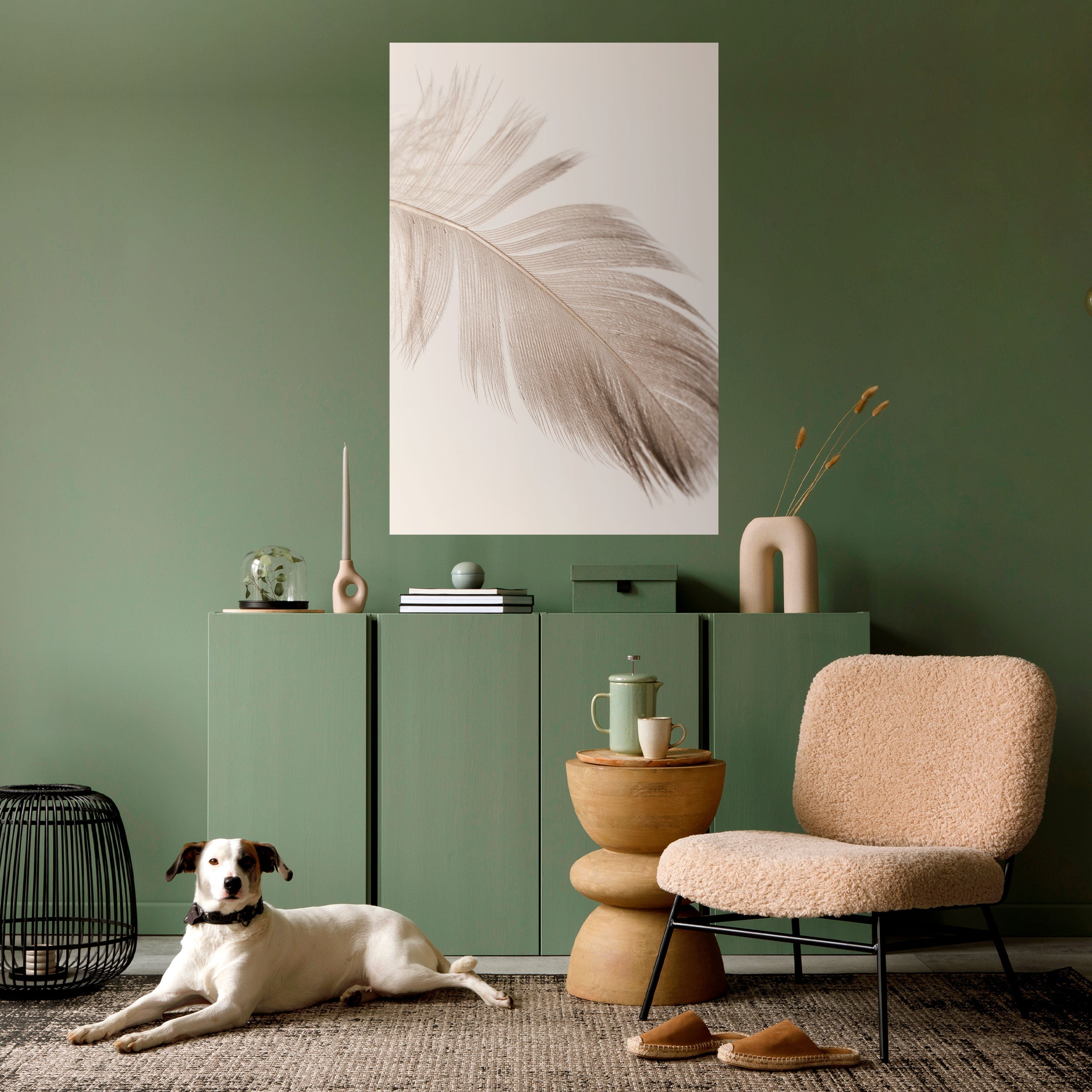 GRACEFULNESS PRECISION Vertikales Poster zum Abziehen und Aufkleben