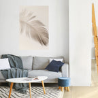 GRACEFULNESS PRECISION Selbstklebendes Poster - Hochformat