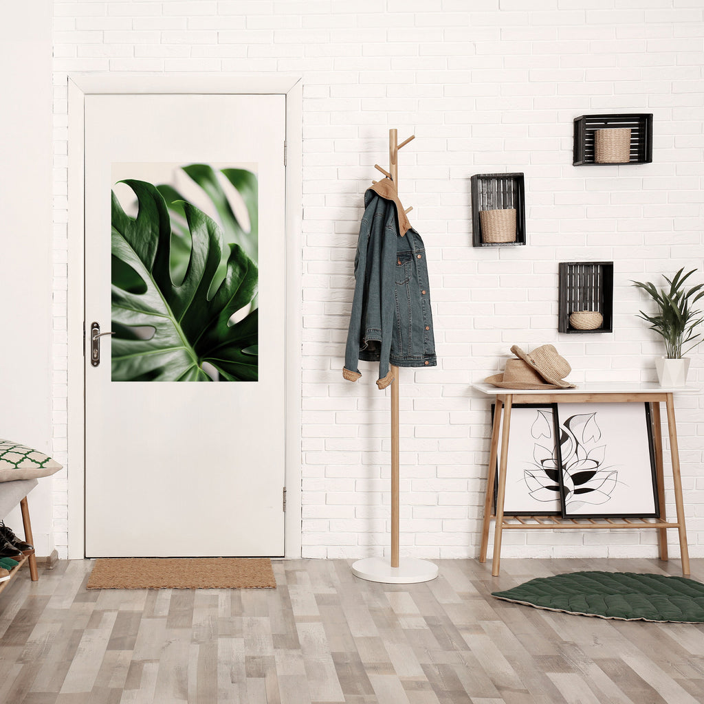 SHARP MONSTERA Vertikales Poster zum Abziehen und Aufkleben