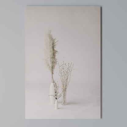 WHISPERING VASES Vertical Canvas Print