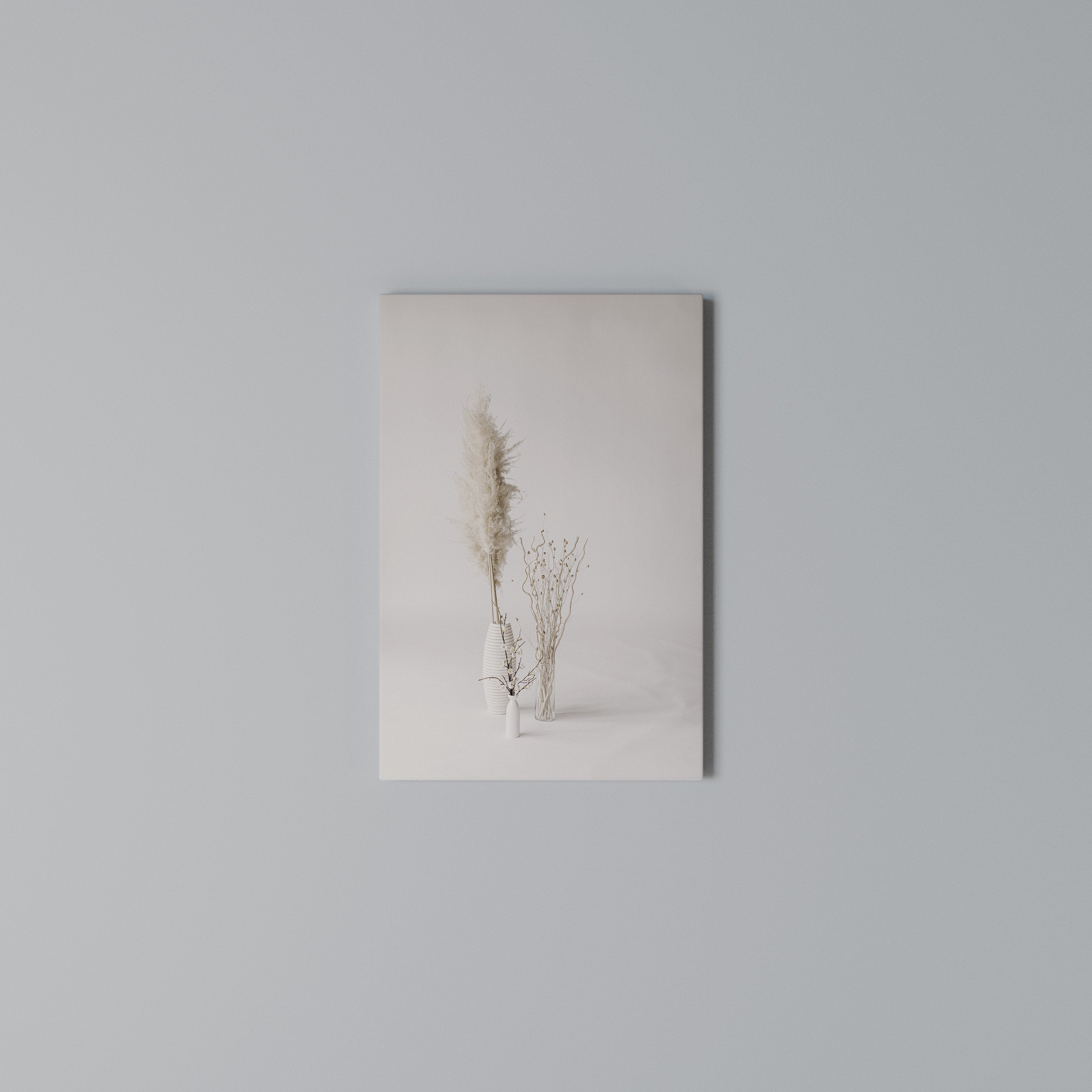 WHISPERING VASES Vertical Canvas Print