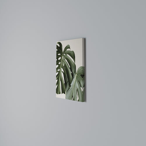 MONSTERA ACCURACY Vertical Canvas Print