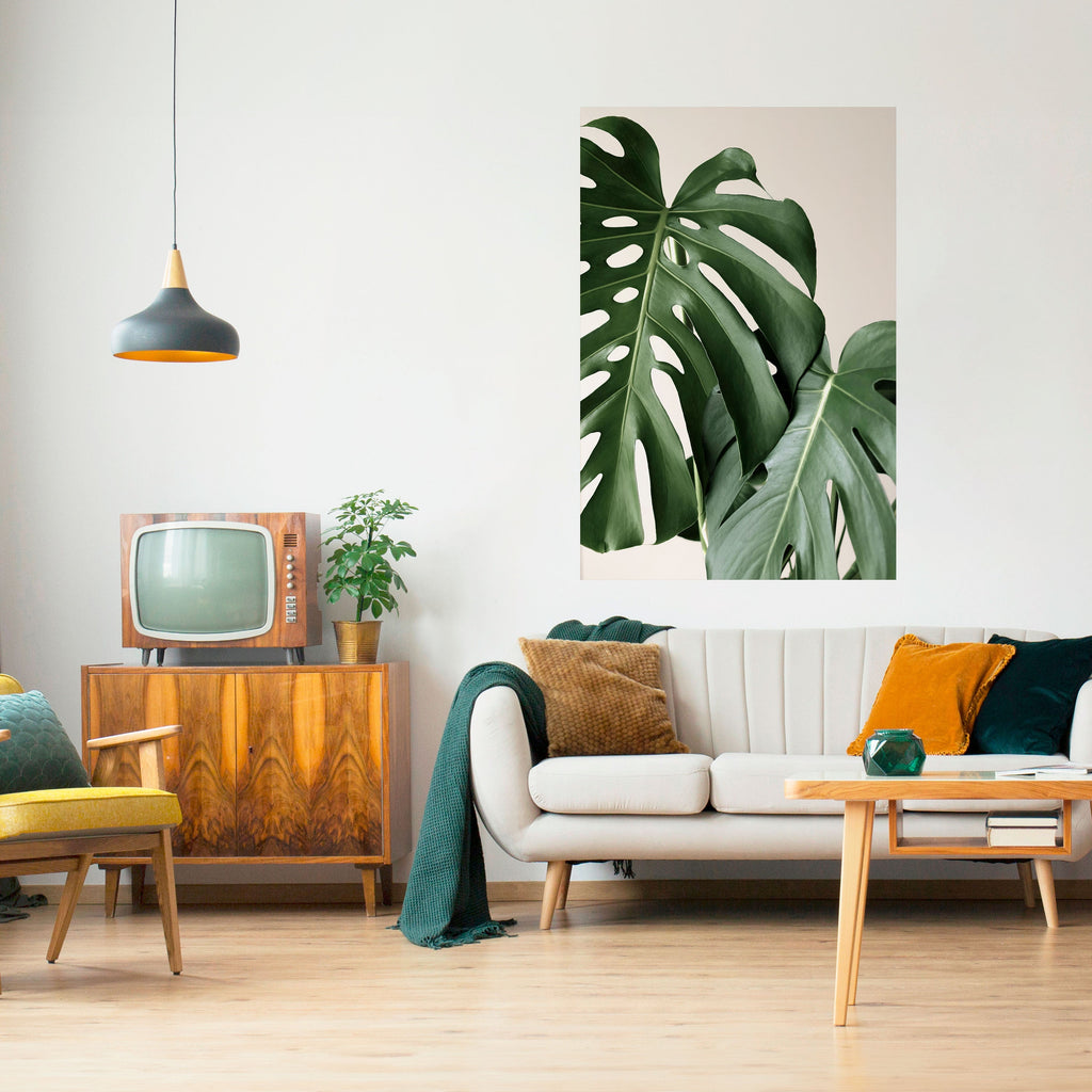 MONSTERA ACCURACY Vertikales Poster zum Abziehen und Aufkleben