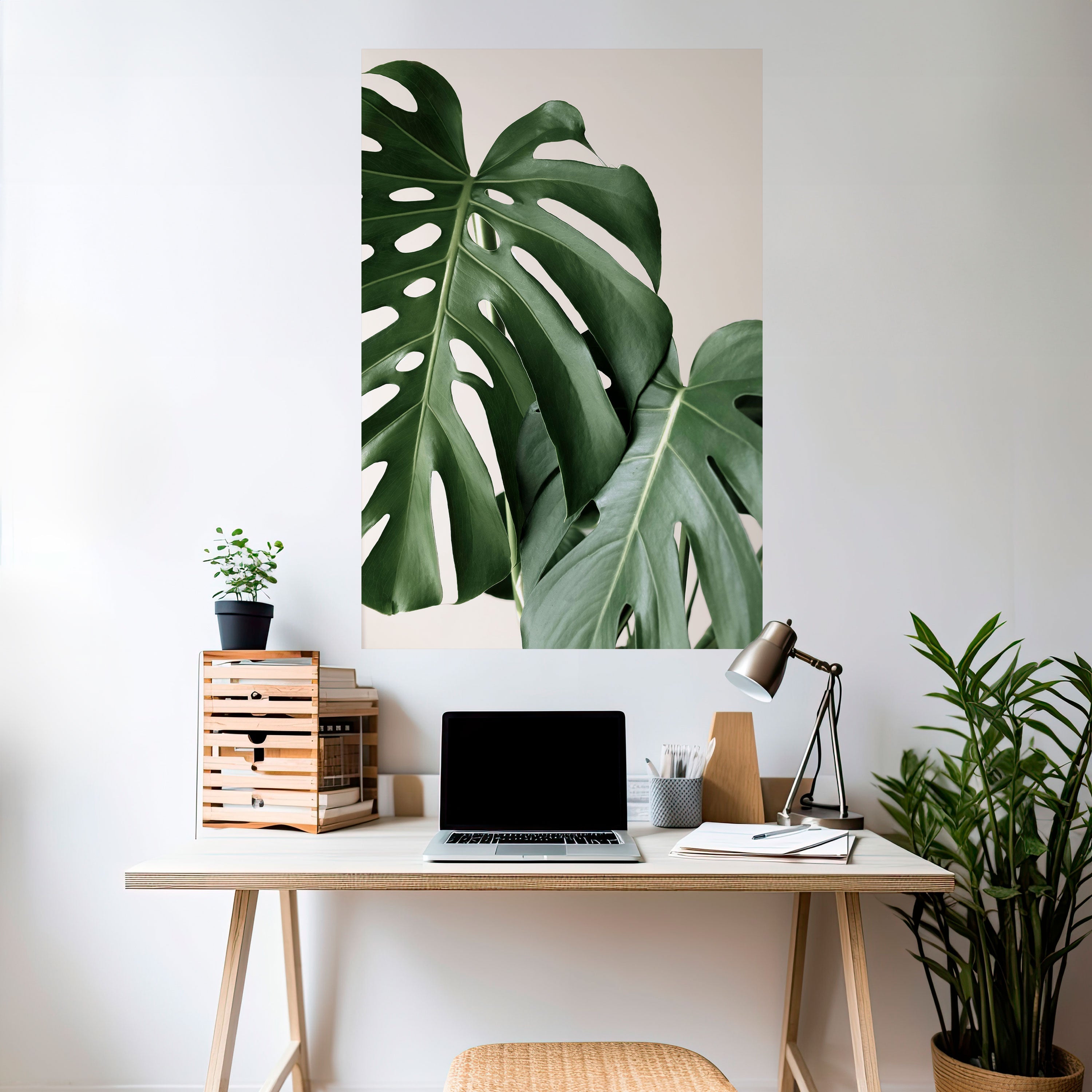 MONSTERA ACCURACY Vertikales Poster zum Abziehen und Aufkleben