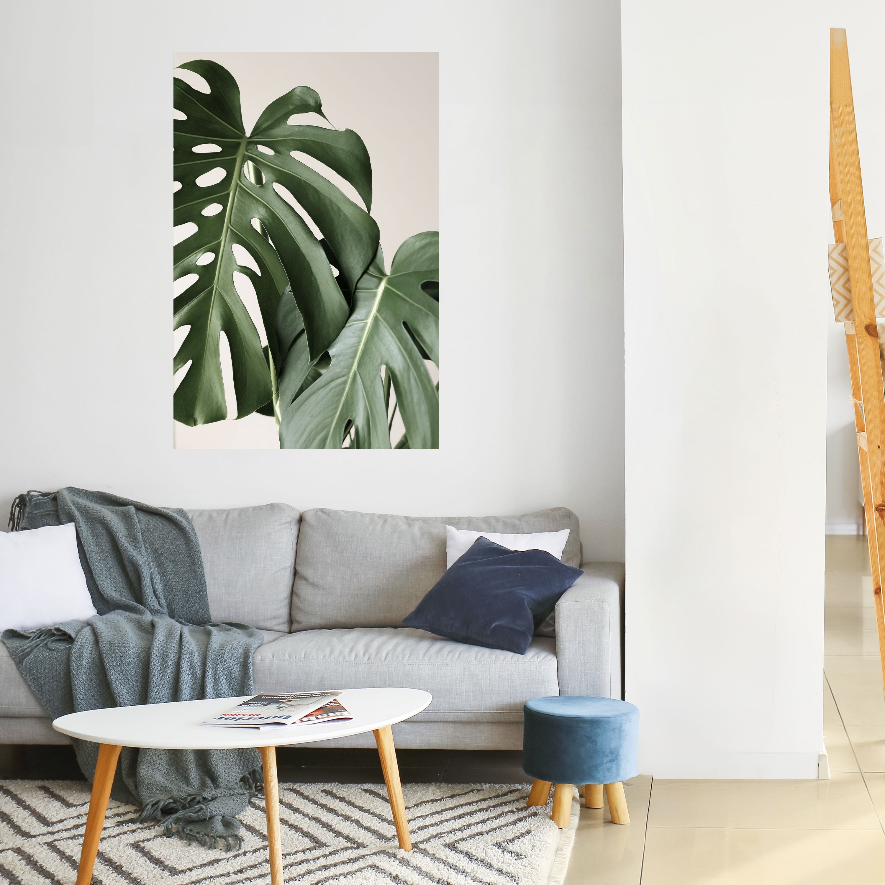 MONSTERA ACCURACY Vertikales Poster zum Abziehen und Aufkleben