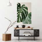 MONSTERA ACCURACY Selbstklebendes Poster - Hochformat