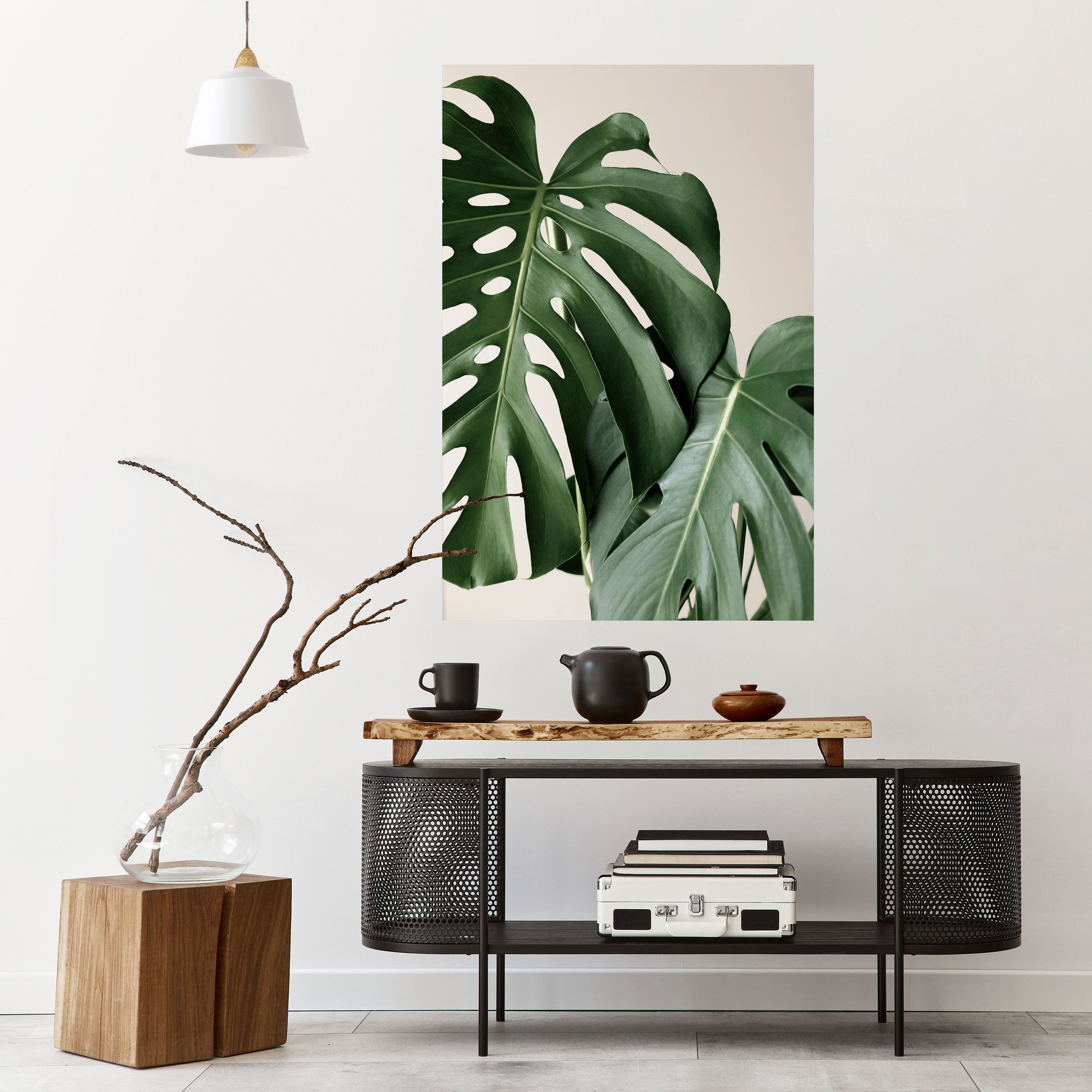 MONSTERA ACCURACY Vertikales Poster zum Abziehen und Aufkleben