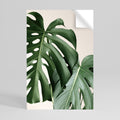 MONSTERA ACCURACY Selbstklebendes Poster - Hochformat