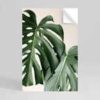 MONSTERA ACCURACY Selbstklebendes Poster - Hochformat