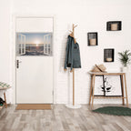 WINDOW OF CALM Selbstklebendes Horizontal-Poster