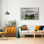 OPEN AIR ESCAPE Peel and Stick Horizontal Poster