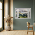 OPEN AIR ESCAPE Peel and Stick Horizontal Poster