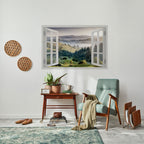 OPEN AIR ESCAPE Peel and Stick Horizontal Poster