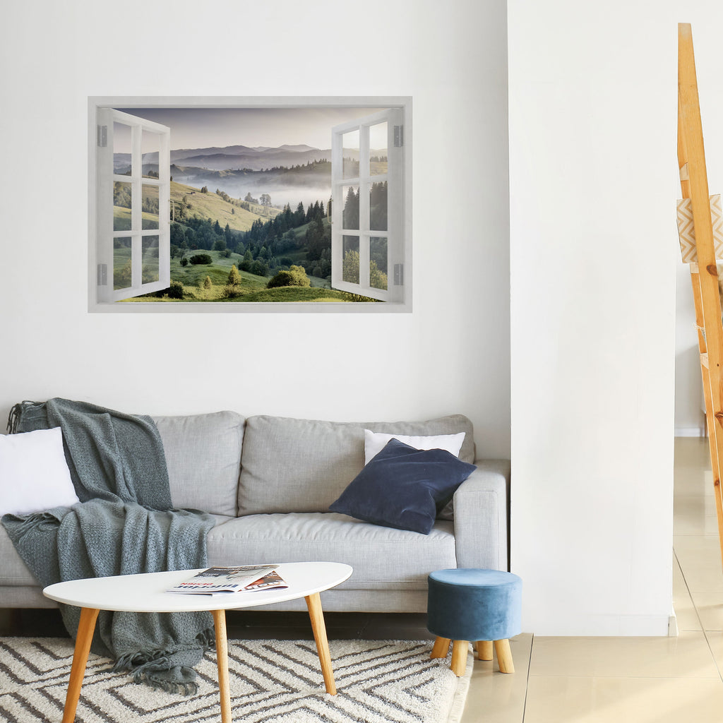 OPEN AIR ESCAPE Peel and Stick Horizontal Poster