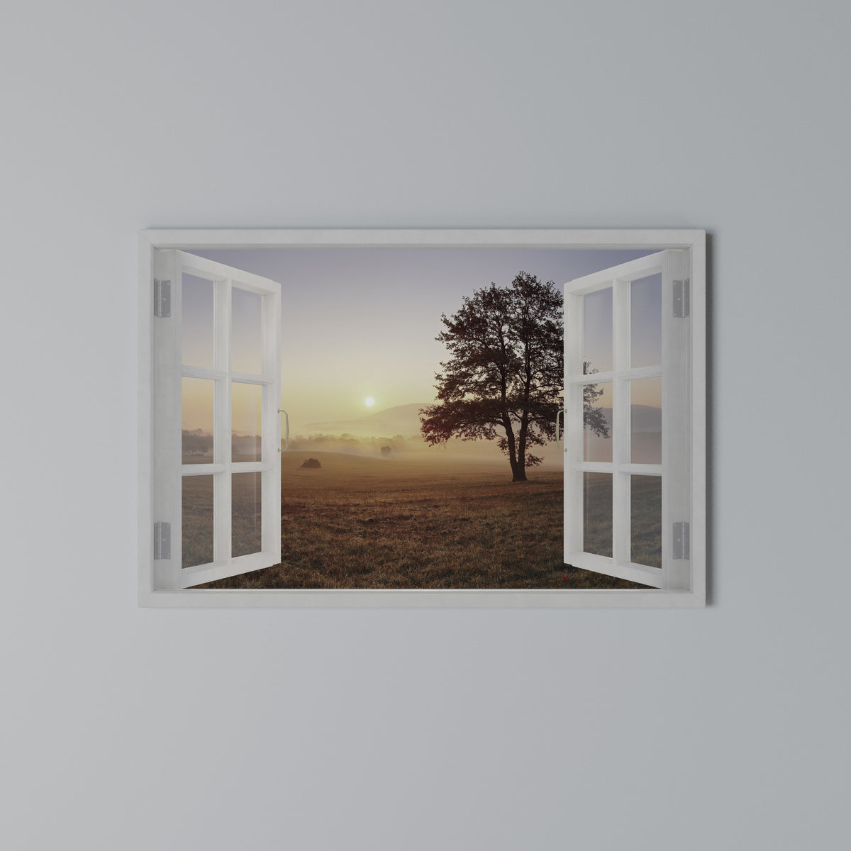 OPENING TO DAWN Horizontal Canvas Print
