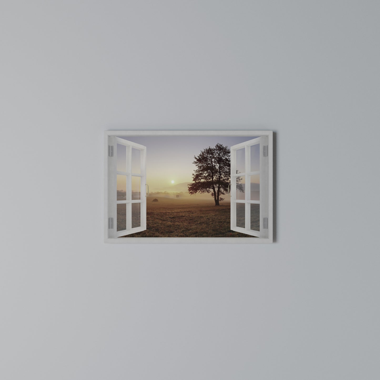 OPENING TO DAWN Horizontal Canvas Print