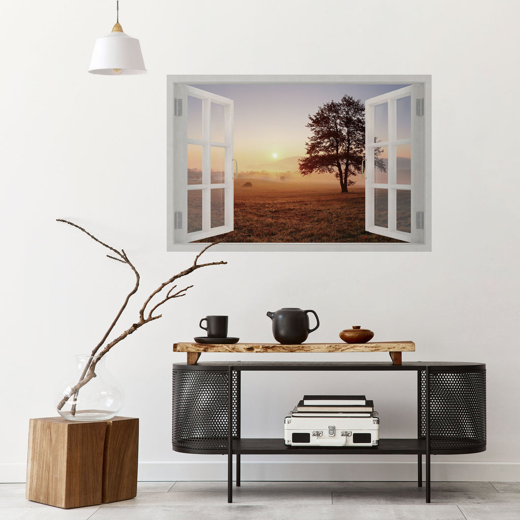 OPENING TO DAWN Peel and Stick Horizontal Poster