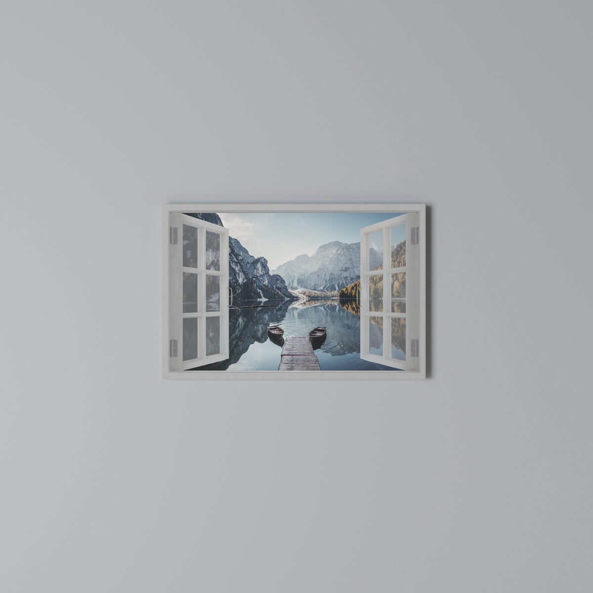 PEEK INTO PARADISE Horizontal Canvas Print