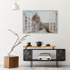 OPEN WINDOW VISTA Peel and Stick Horizontal Poster