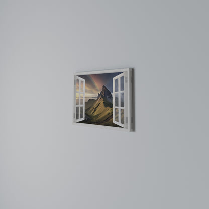 RAINBOW ESCAPE Horizontal Canvas Print