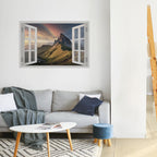 RAINBOW ESCAPE Selbstklebendes Horizontal-Poster