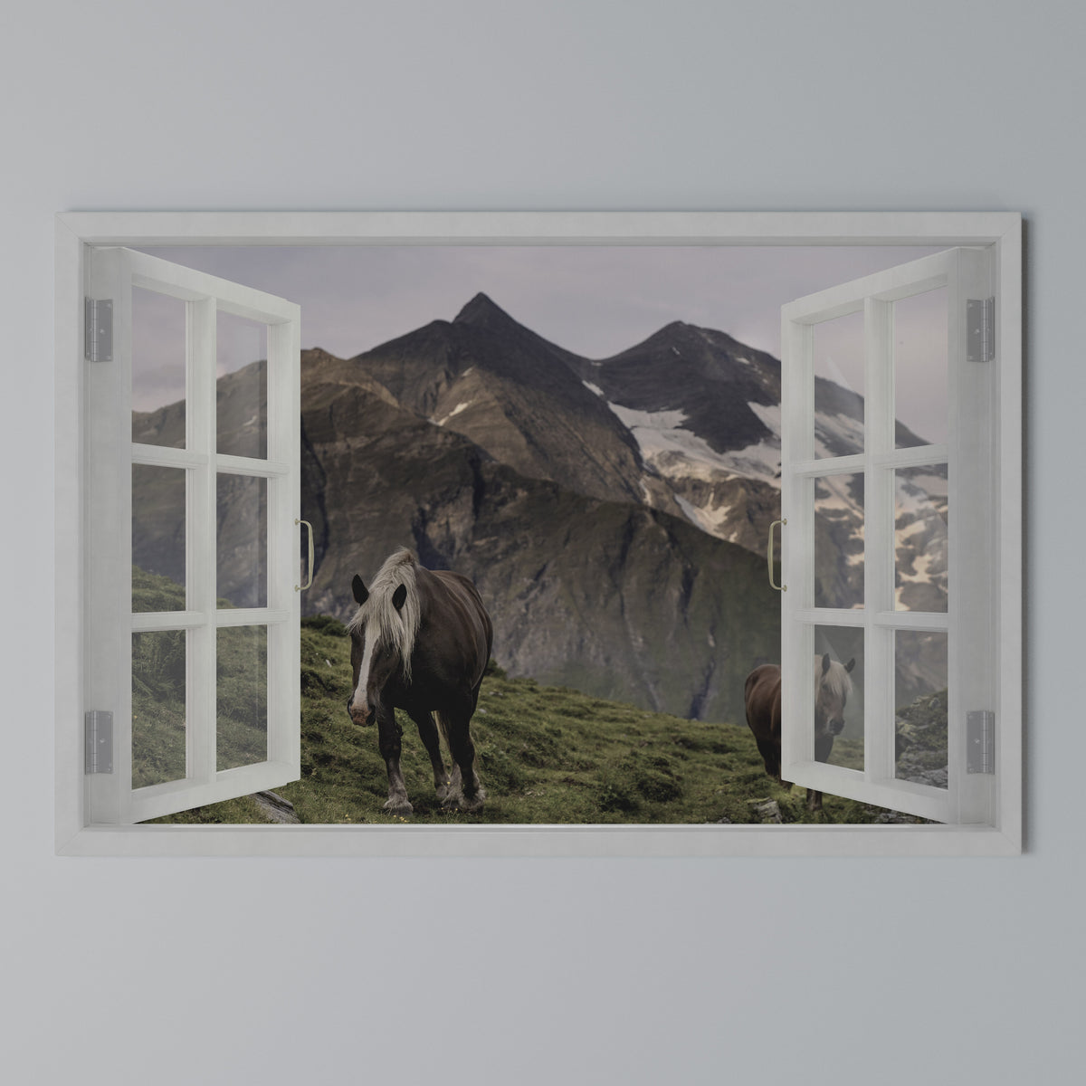 NATURAL FRAME INSPIRATION Horizontal Canvas Print
