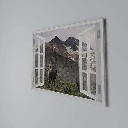 NATURAL FRAME INSPIRATION Horizontal Canvas Print