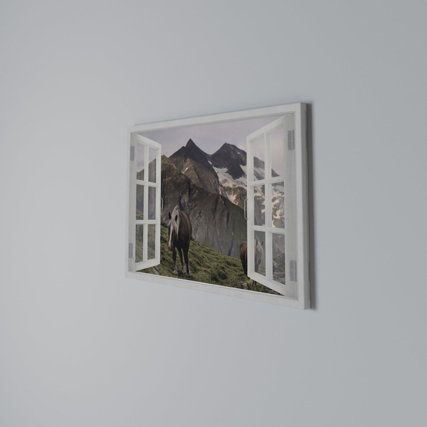 NATURAL FRAME INSPIRATION Horizontal Canvas Print