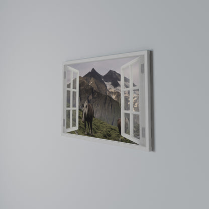 NATURAL FRAME INSPIRATION Horizontal Canvas Print