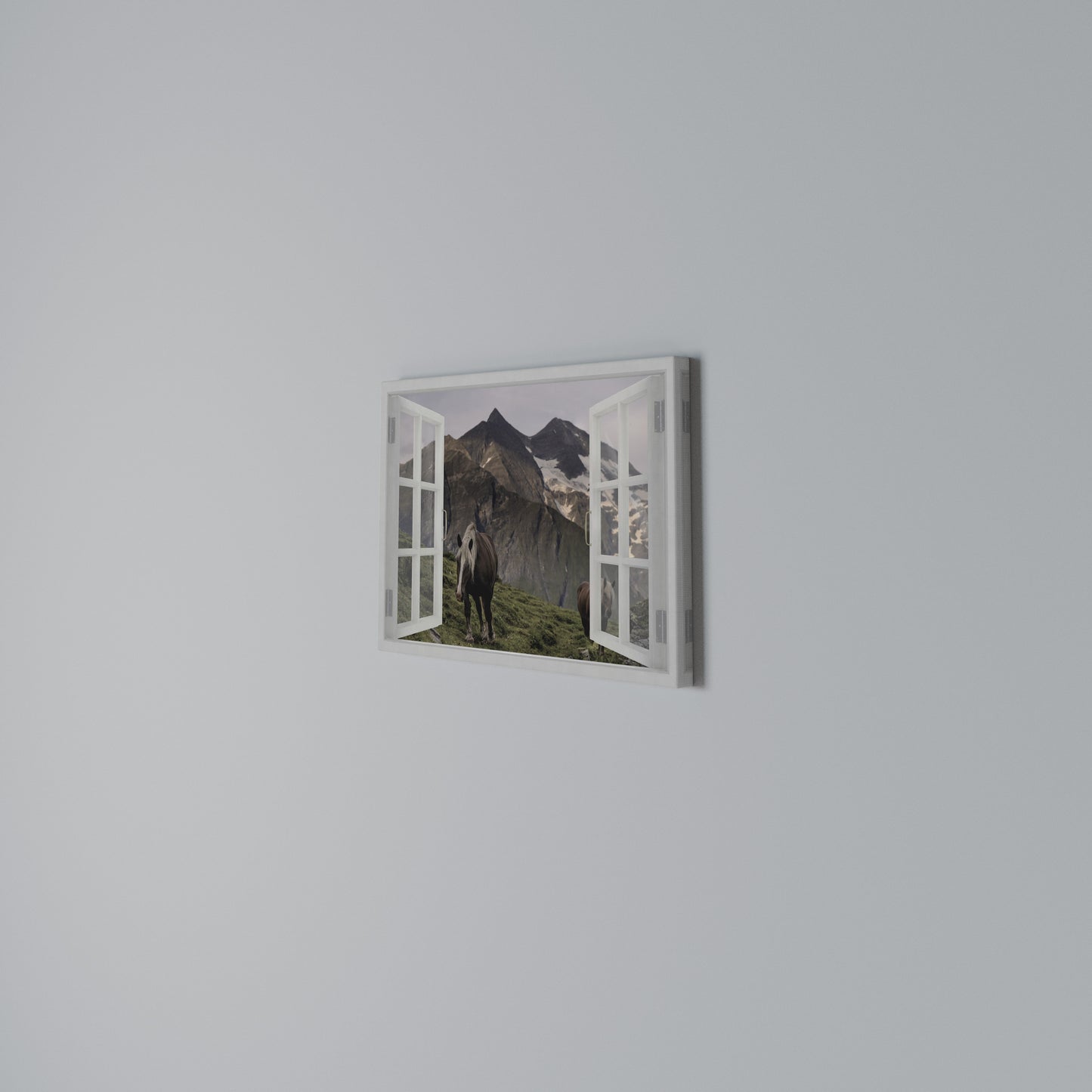 NATURAL FRAME INSPIRATION Horizontal Canvas Print