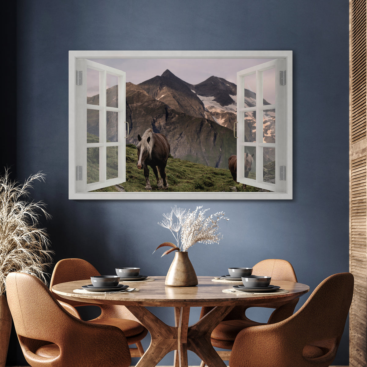 NATURAL FRAME INSPIRATION Horizontal Canvas Print