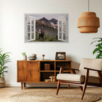 NATURAL FRAME INSPIRATION Selbstklebendes Horizontal-Poster