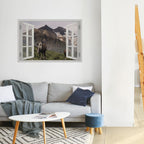 NATURAL FRAME INSPIRATION Selbstklebendes Horizontal-Poster