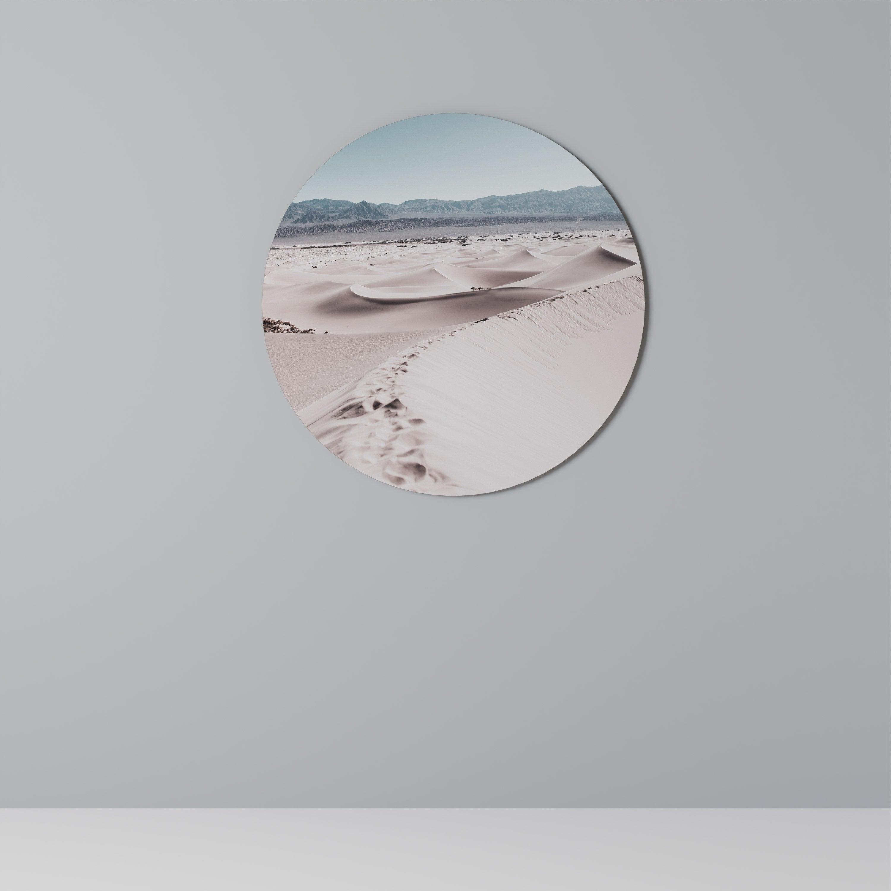 STEPS AWAY Runde Wanddekoration Ø 69 cm