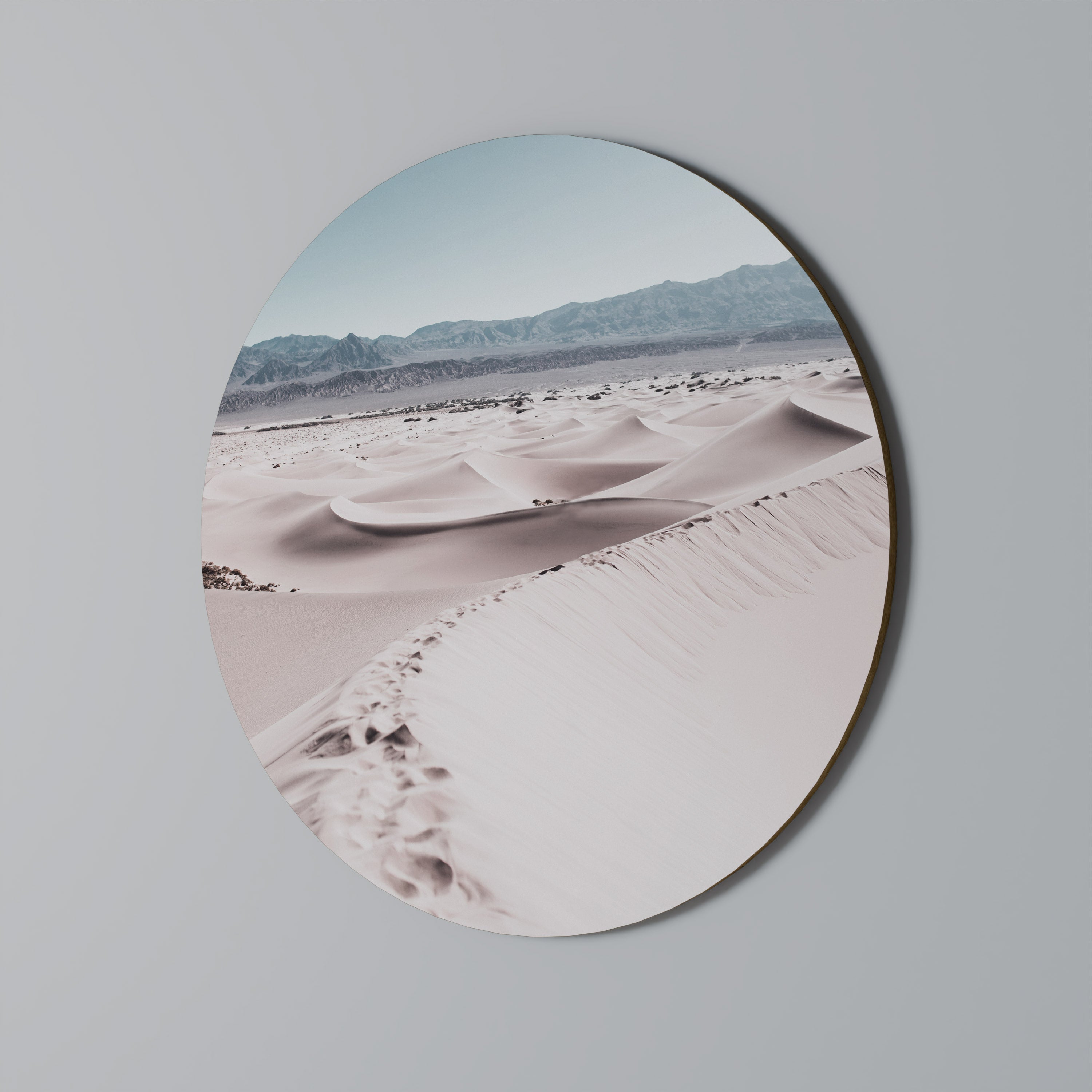 STEPS AWAY Runde Wanddekoration Ø 69 cm