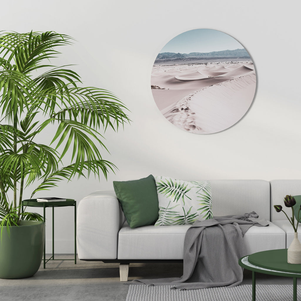 STEPS AWAY Runde Wanddekoration Ø 69 cm