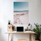 STEPS AWAY Selbstklebendes Poster - Hochformat