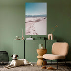 STEPS AWAY Selbstklebendes Poster - Hochformat