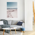 STEPS AWAY Selbstklebendes Poster - Hochformat