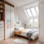 MISTY SHORELINE BLISS Selbstklebendes Poster - Hochformat