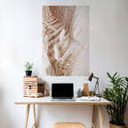 GENTLE GRASSLANDS INVITE Selbstklebendes Poster - Hochformat