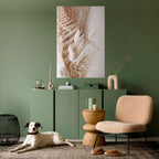 GENTLE GRASSLANDS INVITE Selbstklebendes Poster - Hochformat