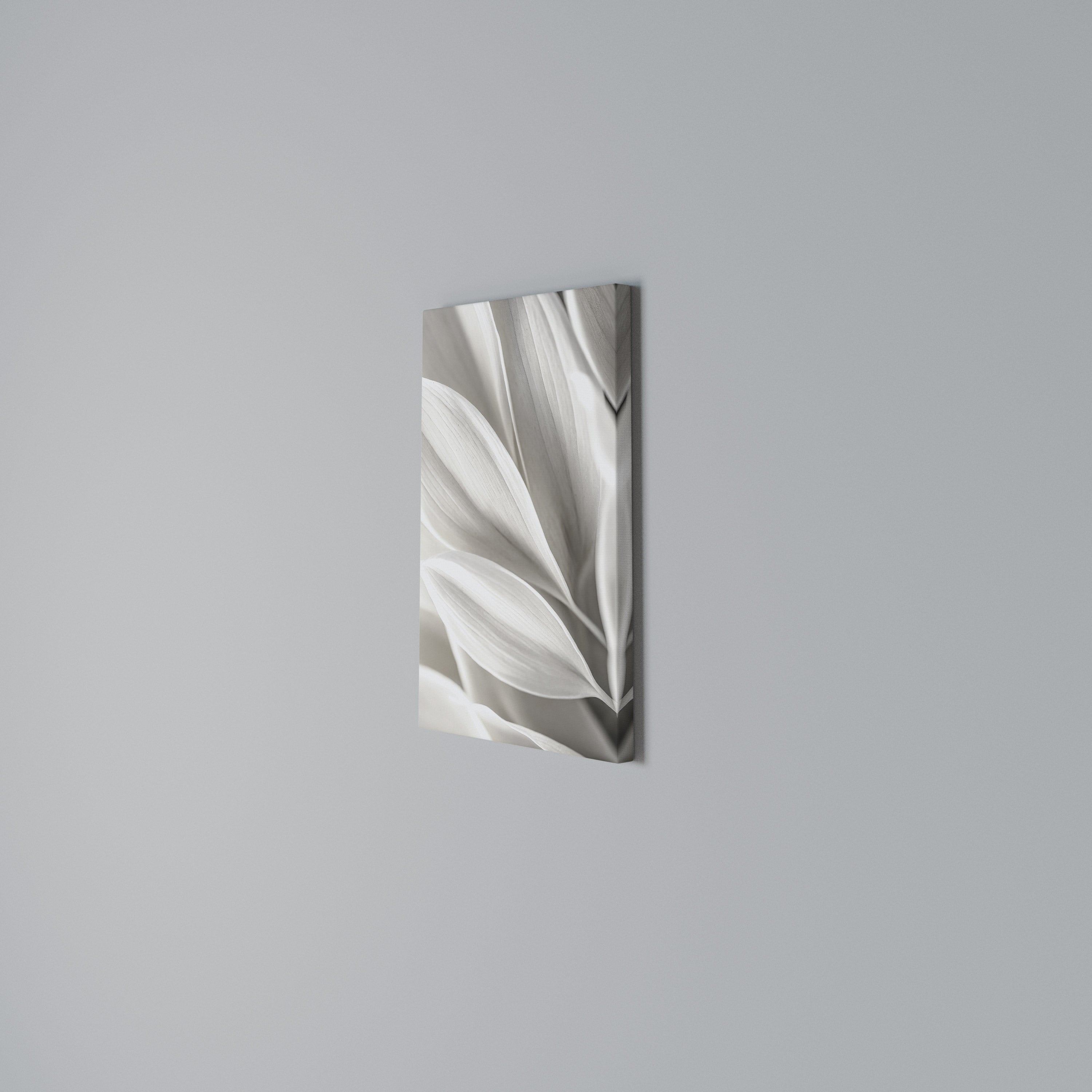 WHISPERS OF WHITE Vertical Canvas Print