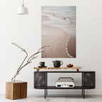 SILKEN SHORELINE DANCE Selbstklebendes Poster - Hochformat